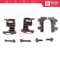 Sunroof Rail Guide Set Metal Sheet Support 1697800244 for Mercedes A B Class W168 W169 W245 