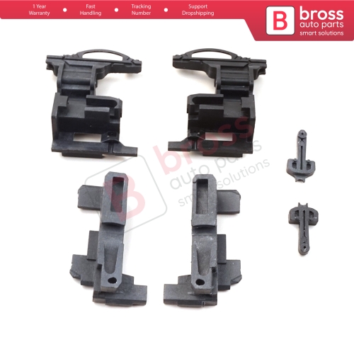 Sunroof Rail Guide Repair Plastic Clips Set 1697800244 for Mercedes A B Class W168 W169 W245