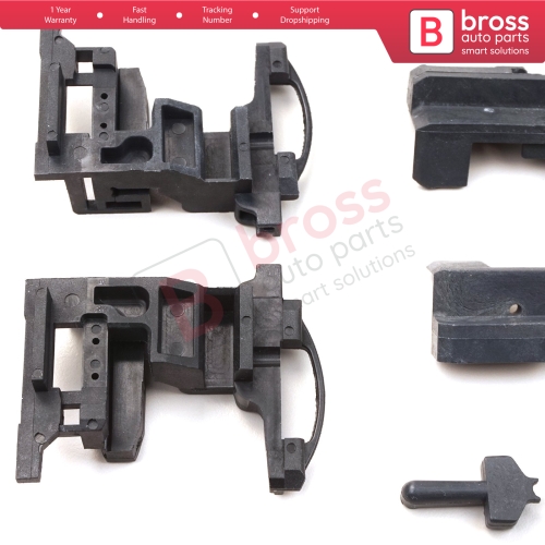 Sunroof Rail Guide Repair Plastic Clips Set 1697800244 for Mercedes A B Class W168 W169 W245