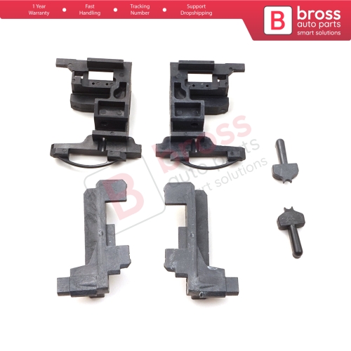 Sunroof Rail Guide Repair Plastic Clips Set 1697800244 for Mercedes A B Class W168 W169 W245