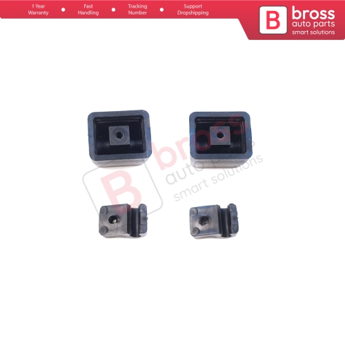 Front Turn Signal Headlamp Surround Grille Bearing Fender Clamps Bracket Set for Mercedes G Class W460 W461 0009952820 0008111240