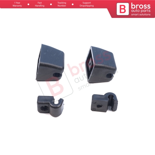 Front Turn Signal Headlamp Surround Grille Bearing Fender Clamps Bracket Set for Mercedes G Class W460 W461 0009952820 0008111240