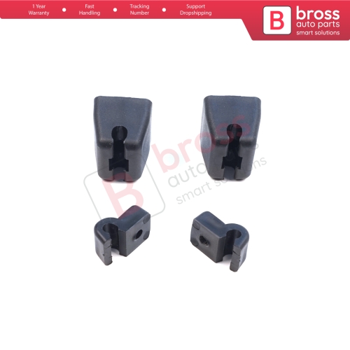 Front Turn Signal Headlamp Surround Grille Bearing Fender Clamps Bracket Set for Mercedes G Class W460 W461 0009952820 0008111240