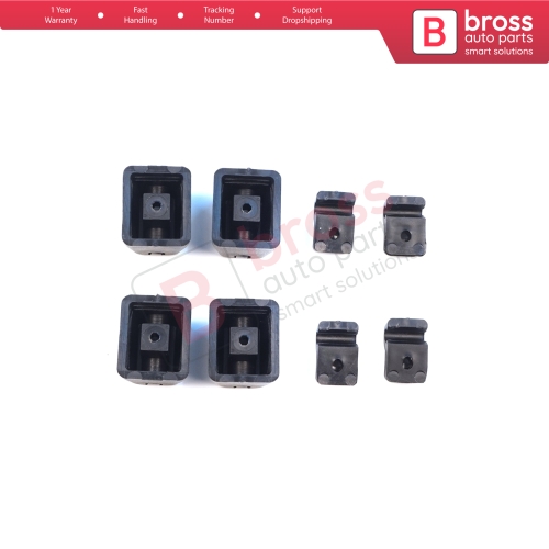 Front Turn Signal Headlamp Surround Grille Bearing Fender Clamps Bracket Set for Mercedes G Class W460 W461 0009952820 0008111240