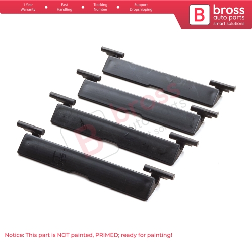 4 Pieces Roof Molding Port Bag Cover 2046983530 for Mercedes C Class W204 2007-2014 95 mm*15 mm