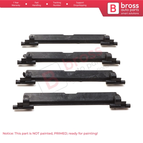 4 Pieces Roof Molding Port Bag Cover 2046983530 for Mercedes C Class W204 2007-2014 95 mm*15 mm