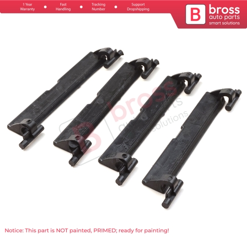 4 Pieces Roof Molding Port Bag Cover 2046983530 for Mercedes C Class W204 2007-2014 95 mm*15 mm