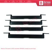 4 Pieces Roof Rack Port Cover Trim 51137312617 for BMW 3 F30 F31 F34 F35 114*12 mm