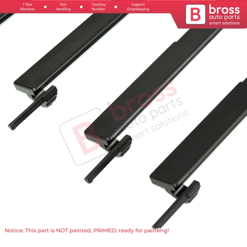 4 Pieces Roof Rack Port Cover Trim 51137312617 for BMW 3 F30 F31 F34 F35 114*12 mm