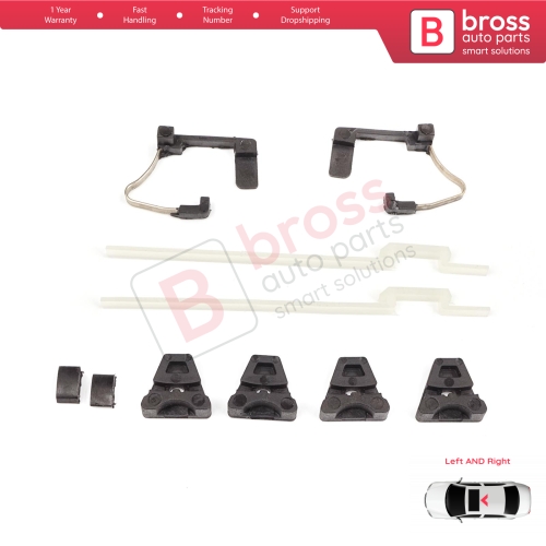 Panoramic Sliding Roof Sunroof Rail Frame Glass Slider Guide Repair Parts for Mercedes CLA A C E Class W176 W177 W205 C207 C117