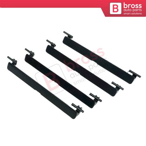 4 Pieces Roof Rack Port Cover Trim 51137274739 for BMW 5 F10 F11 135*13 mm
