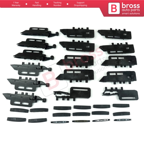 Roof Curtain Repair 32 Pieces Set For Peugeot 407 SW 83A05A 8301 Q2 00089087