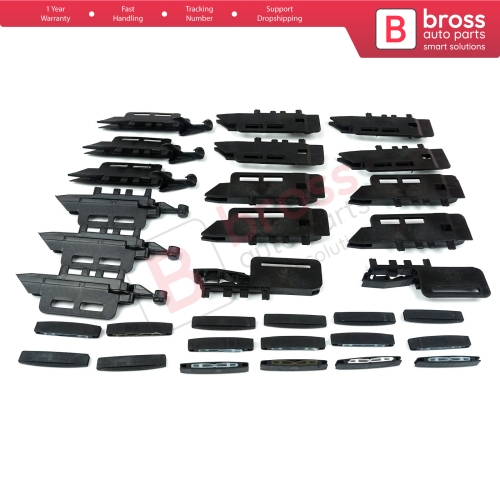 Roof Curtain Repair 32 Pieces Set For Peugeot 407 SW 83A05A 8301 Q2 00089087