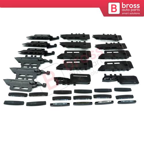 Roof Curtain Repair 32 Pieces Set For Peugeot 407 SW 83A05A 8301 Q2 00089087