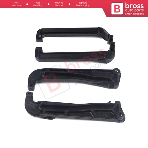 4 Pieces Sunroof Slider Repair Parts for Renault Clio 2