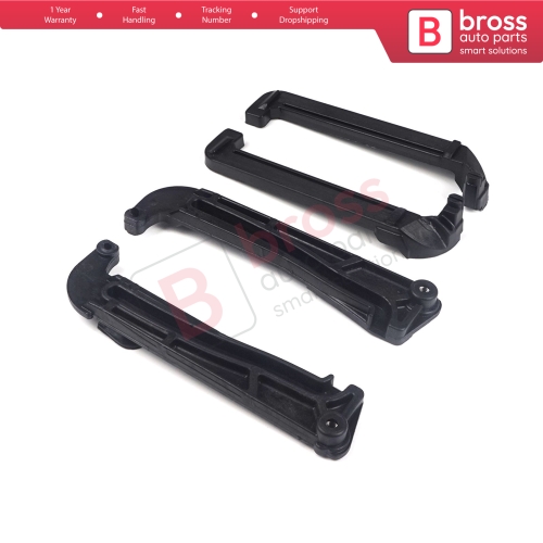 4 Pieces Sunroof Slider Repair Parts for Renault Clio 2