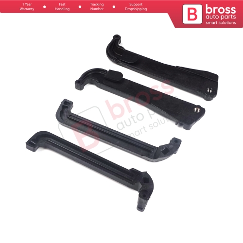 4 Pieces Sunroof Slider Repair Parts for Renault Clio 2