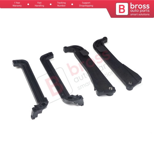 4 Pieces Sunroof Slider Repair Parts for Renault Clio 2