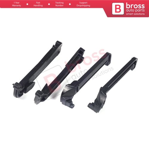 4 Pieces Sunroof Slider Repair Parts for Renault Clio 2