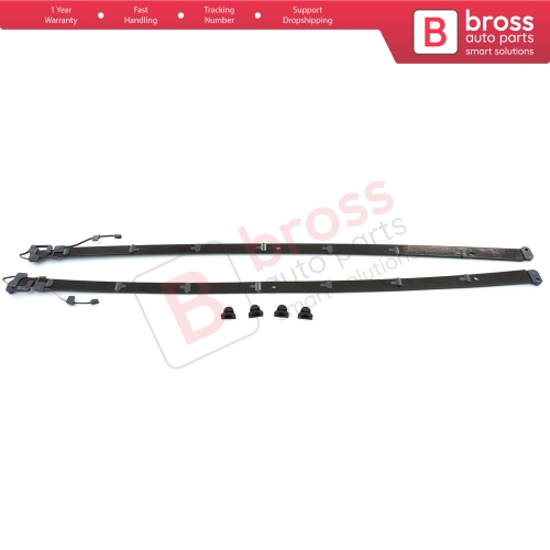 Panoramic Sliding Roof Sunroof Rail Frame Glass Slider Guide Repair Set for Mercedes CLA GLA Class A180 Lenght 62.5 cm