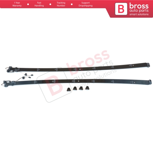 Panoramic Sliding Roof Sunroof Rail Frame Glass Slider Guide Repair Set for Mercedes CLA GLA Class A180 Lenght 62.5 cm