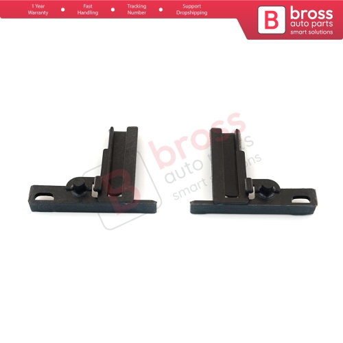 Front Glass Moving Command Shoe Bracket Set 81633A5000 81634 for Hyundai I30 Elantra GT