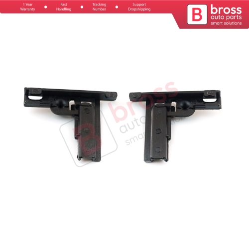 Front Glass Moving Command Shoe Bracket Set 81633A5000 81634 for Hyundai I30 Elantra GT