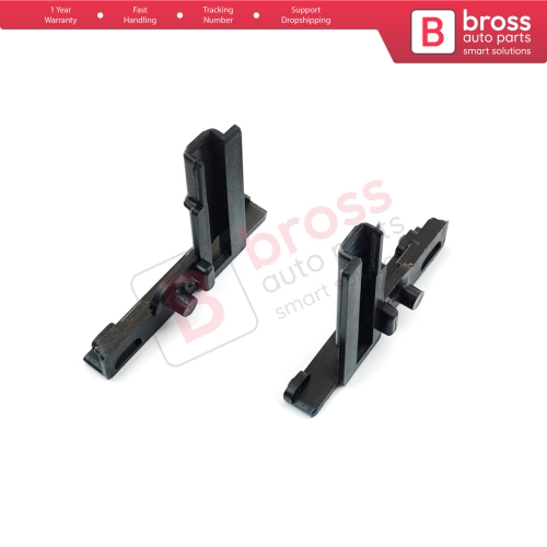 Front Glass Moving Command Shoe Bracket Set 81633A5000 81634 for Hyundai I30 Elantra GT