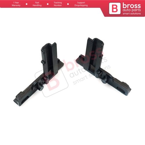 Front Glass Moving Command Shoe Bracket Set 81633A5000 81634 for Hyundai I30 Elantra GT