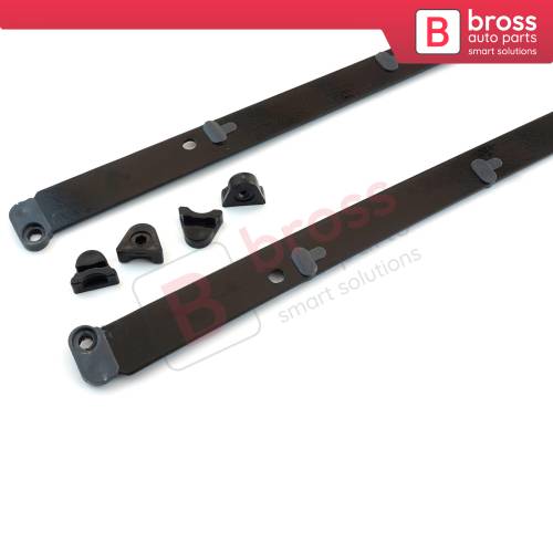 Panoramic Sliding Roof Sunroof Rail Frame Glass Slider Guide Repair Set A2227800100 for Mercedes S Class W222 2014–2020 59 cm