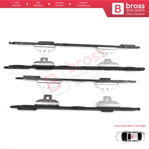 Sunroof Curtain Guide Rail Sliding Bracket Front Rear for BMW X1 E84 MK1 2009-2014 54102993888 