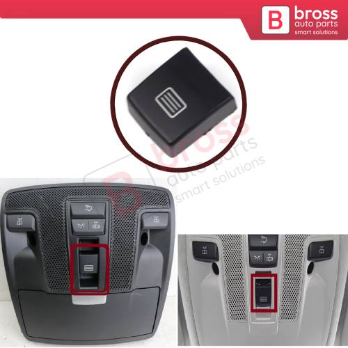 Sunroof Roof Control Unit Switch Button Cover Black A0009008003 for Mercedes A W176 B W246 W156 GLA W117 CLA