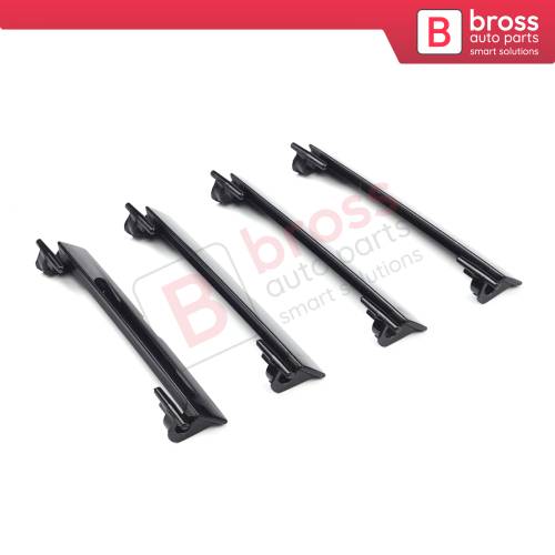 4 Pieces Roof Flap Rack Port Cover Trim A2136900182 for Mercedes E W213 S213 95*12 mm