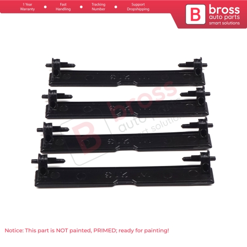 4 Pieces Roof Flap Rack Port Cover Trim A2136900182 for Mercedes E W213 S213 95*12 mm