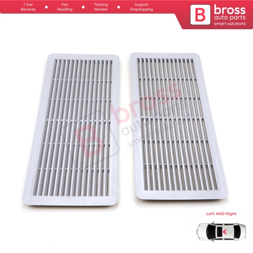 Sunroof Grille Vent Screen Cover Set A2117840644 for Mercedes W203 W208 W209 W210 W211 W215 W219 W220 W240