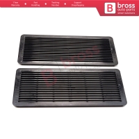 2 Pieces Sunroof Grille Vent Screen Cover Black A2117840644 for Mercedes W203 W208 W209 W210 W211 W215 W219 W220 W240