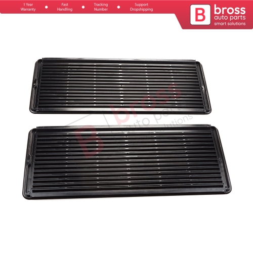 2 Pieces Sunroof Grille Vent Screen Cover Black A2117840644 for Mercedes W203 W208 W209 W210 W211 W215 W219 W220 W240