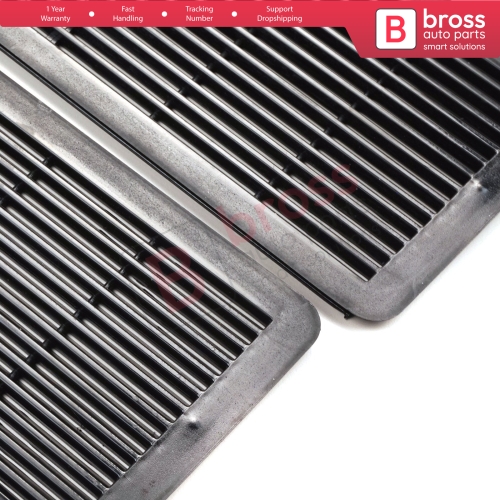 2 Pieces Sunroof Curtain Grille Vent Screen Cover Black A2117840644 for Mercedes W202 W203 W208 W209 W210 W211 W215 W219 W220 W240 W140