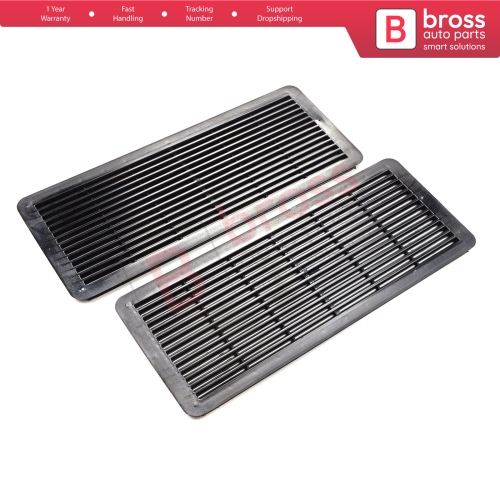 2 Pieces Sunroof Curtain Grille Vent Screen Cover Black A2117840644 for Mercedes W202 W203 W208 W209 W210 W211 W215 W219 W220 W240 W140