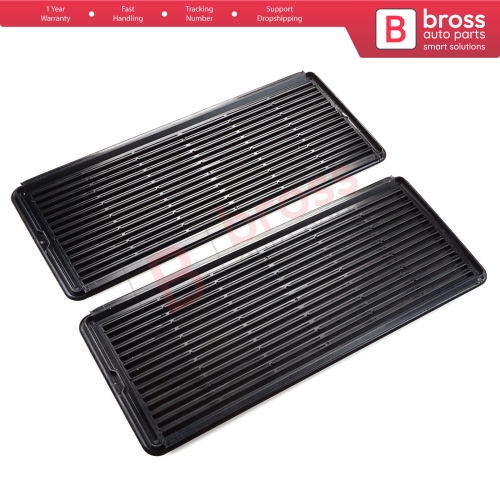 2 Pieces Sunroof Grille Vent Screen Cover Black A2117840644 for Mercedes W203 W208 W209 W210 W211 W215 W219 W220 W240