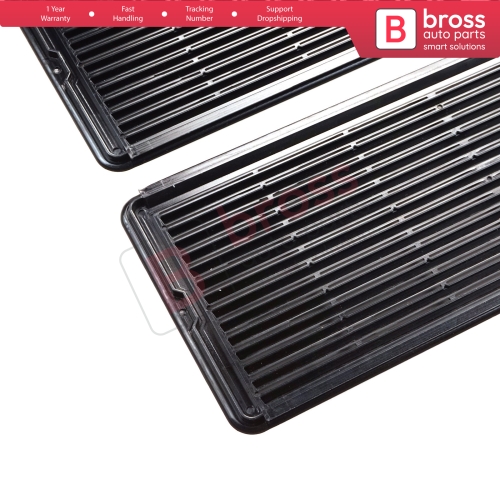 2 Pieces Sunroof Curtain Grille Vent Screen Cover Black A2117840644 for Mercedes W202 W203 W208 W209 W210 W211 W215 W219 W220 W240 W140