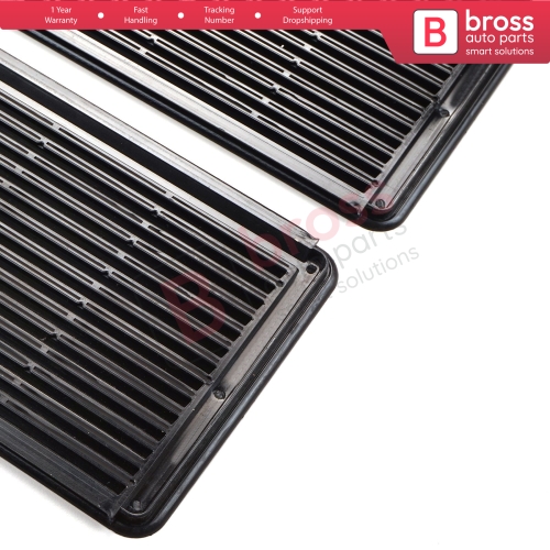 2 Pieces Sunroof Curtain Grille Vent Screen Cover Black A2117840644 for Mercedes W202 W203 W208 W209 W210 W211 W215 W219 W220 W240 W140