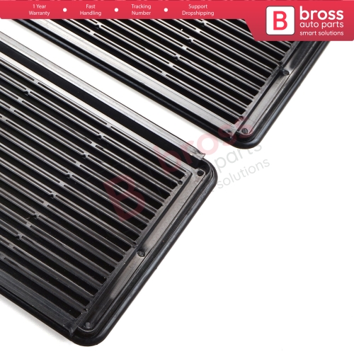 2 Pieces Sunroof Grille Vent Screen Cover Black A2117840644 for Mercedes W203 W208 W209 W210 W211 W215 W219 W220 W240