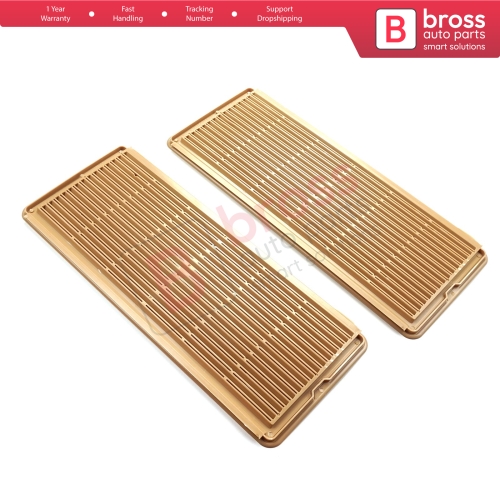 2 Pieces Sunroof Curtain Grille Vent Screen Cover Beige A2117840644 for Mercedes W202 W203 W208 W209 W210 W211 W215 W219 W220 W240 W140