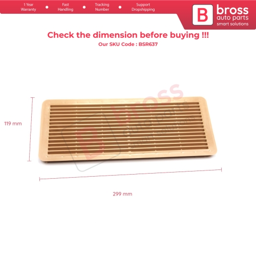 Sunroof Curtain Grille Vent Screen Cover Beige A2117840644 for Mercedes W202 W203 W208 W209 W210 W211 W215 W219 W220 W240 W140