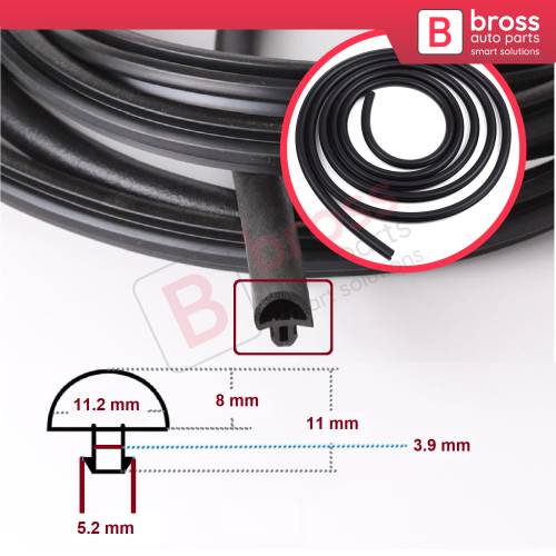 Roof Panel Opening Sunroof Glass Rubber Seal for Land Rover Range Rover Sport MK1 L320 2005-2013 LR023393