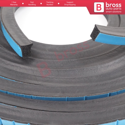 Sliding Sunroof Frame Rubber Seal 490 cm For Mercedes W168 W169 W245 A1687800198 