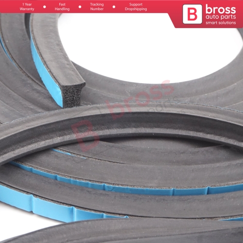 Sliding Sunroof Frame Rubber Seal 490 cm For Mercedes W168 W169 W245 A1687800198 