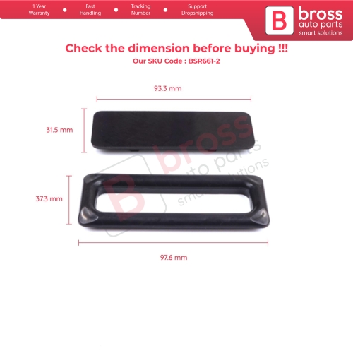 Sunroof Curtain Handle Black For Mercedes W202 W203 W208 W209 W210 W211 W215 W219 W220 W240 W140 A21178406447