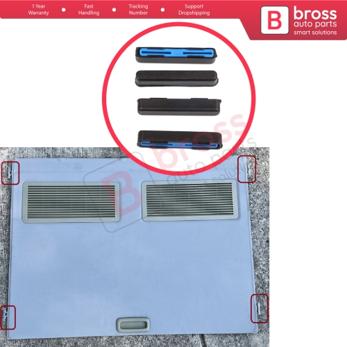Sunroof Shade Panel Guide Sliding Clips for Mercedes W202 W203 W208 W209 W210 W211 W215 W219 W220 W240 W140 
